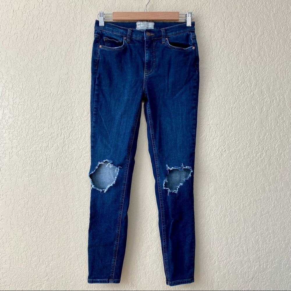 Free People Distressed Skinny Jean